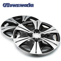 1Pcx 360mm Wheel Rim Hubcap 13In For Universal Trims Covers Refit Auto Styling Wheel Caps 6Spoke Clip Silver Black