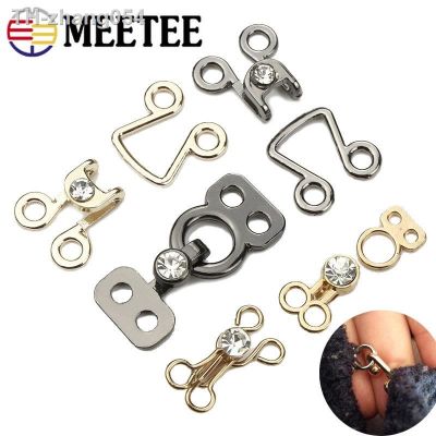 30Sets Invisible Metal Garment Hook Decorative Trousers Pants Jeans Clothes Adjust Button Buckle DIY Sewing Closure Accessories