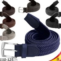 Unisex elastic belt buckle square belt adjustable in UNIVERSAL Pantalon