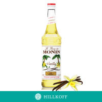 HILLKOFF : น้ำเชื่อมแต่งกลิ่น Monin Syrup โมนิน โมแนง ไซรัป กลิ่น Vanilla ขนาด 700 ml.