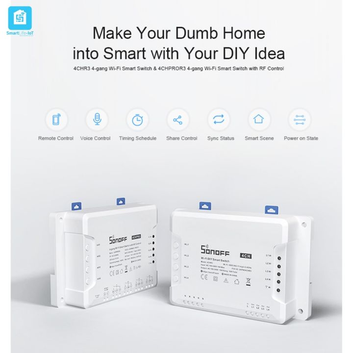 pro-โปรแน่น-janinc30-ลดเพิ่ม30-sonoff-4ch-pro-r3-r2-รุ่นใหม่-เปิด-ปิด-ผ่านมือถือและรีโมทrf-4ช่อง-ได้ทั้ง-no-nc-ใช้ไฟac-dc-รีโมท-ไม้-กระดก-จู-น-รีโมท-รั้ว-รีโมท-รีโมท-บ้าน-จู-น-รีโมท