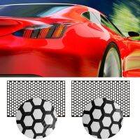 【LZ】♠♕  Honeycomb Adesivos para carro Luzes traseiras elegantes DIY Hollow Protector Decalques Decoração da lâmpada traseira Envolver filme adesivo Acessórios de carro