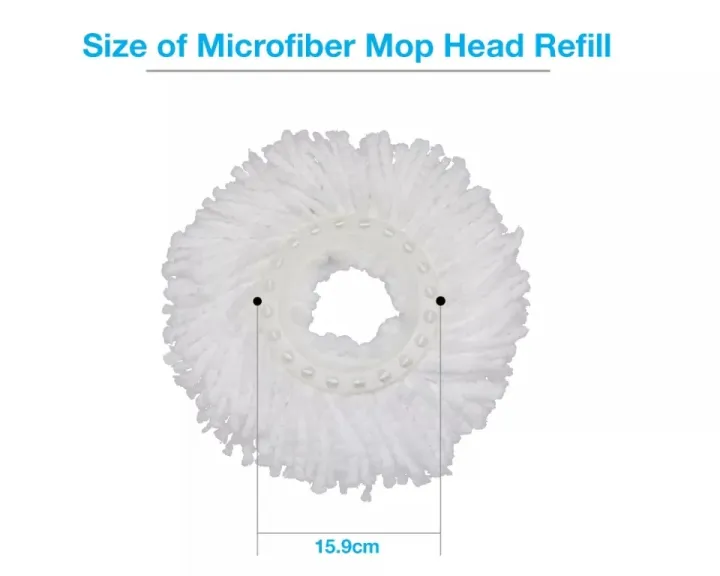 Home Gallery ZT10B Tornado Mop Microfiber Mophead Refill (for ZT10B