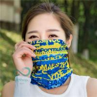 [10 ชิ้น] ผ้าบัฟ ผ้าbuff bandana กันuv ผ้ากันแดด ผ้ากันฝุ่น ผ้าคลุมหน้า ผ้าโพกหัว ผ้าคาดผม กันลม ผ้าบัพ เนื้อนิ่ม jj99.