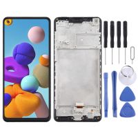 【Ready to ship】Replacement Founder OEM LCD Screen for Samsung Galaxy A21s / SM-A217 Digitizer Full Assembly with Frame (Black) good quality