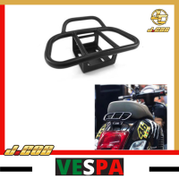 Vespa Sprint Primavera 150 GTS 250 300ชั้นวางกระเป๋าเดินทางอลูมิเนียมชั้นวางตัวยึดรองรับหางกรอบแผ่นป้ายทะเบียนรถยนต์กีฬา