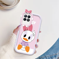 เคสพร้อมสำหรับ Realme 8 Realme 8i Realme 8 Pro เคสการ์ตูนน่ารักหนูโดนัลด์โดนัลด์เป็ดเคสโทรศัพท์มีลายมอนสเตอร์เคสเลนส์โทรศัพท์ฝาครอบป้องกันนิ่ม