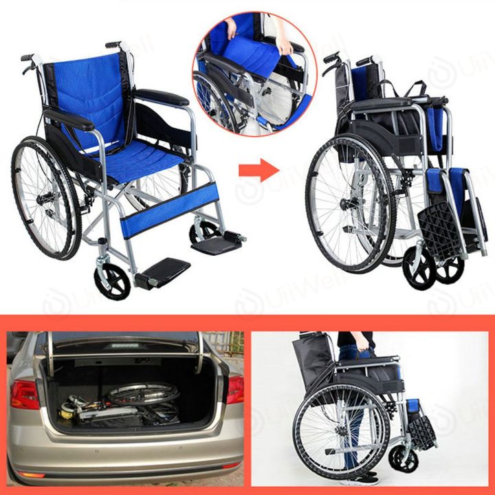 wheelchair-รถเข็นผู้ป่วย-wheelchair-พับได้-วีลแชร์-พับได้วีลแชร์-folding-wheelchair-solid-tire-no-inflation-รถเข็นผู้สูงอายุ-รถเข็นผู้ป่วย-วีลแชร์-พับได้-พกพาสะดวก