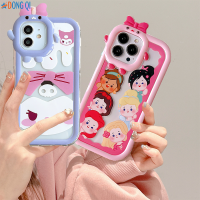 เคส Redmi12 12C 10A 9C 9A 10 9T 9 Redmi Note 11 Pro Note 11S Note 10 5G Note 10S Note 9S Note 9S Poco X3 NFC Pro Poco M3 X3 ProCase Monster Lens เคสโทรศัพท์ TPU แบบน่มป้องกันการแตกลายการ์ตูนเจ้าหญิง Kulomi