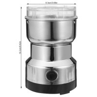 Electric Coffee Grinder Multifunctional Home Nuts Beans Spices Blender Grains Grinder Machine Kitchen Coffe Chopper Blades Electrical Connectors