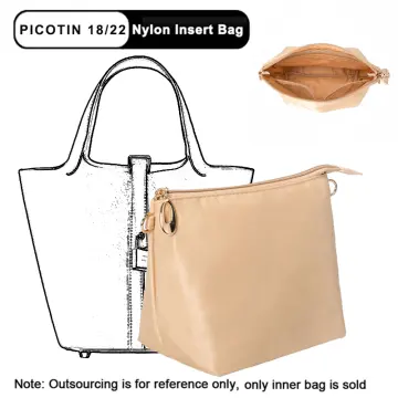 Satin Pillow Luxury Bag Shaper in Chocolate Brown For Hermes Picotin 18,  Picotin 22 and Picotin 26