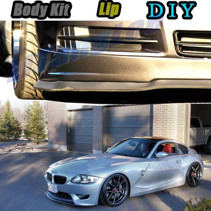 Car Bumper Lip Front Spoiler Skirt Deflector For BMW Z4 Z4M E85 E86 E89