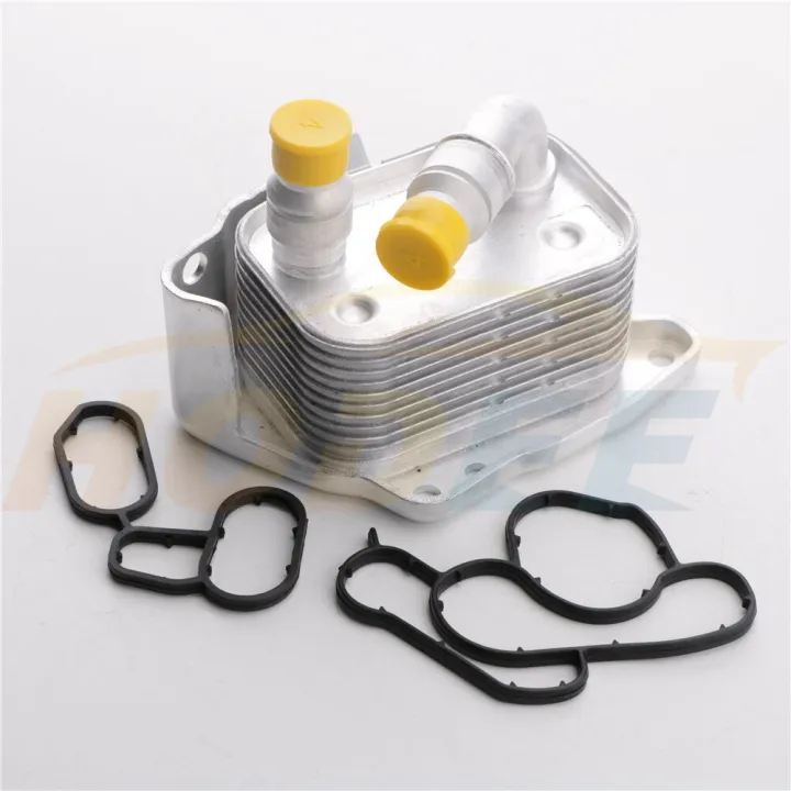 Aluminum Oil Cooler For BMW E46 E60 E90 X3 X1 E81 E87 316I 318I OE 11