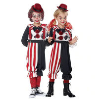 ปาร์ตี้ฮาโลวีนเด็ก Stephen King S คอสเพลย์เครื่องแต่งกาย Purim เด็ก Crazy Clown Joker ชุดแฟนซี Unisex