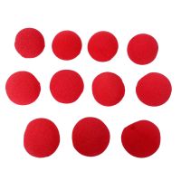 50Pcs Adorable Red Ball Sponge Clown Nose for Party Wedding Decoration Christmas Halloween Costume Magic Dress