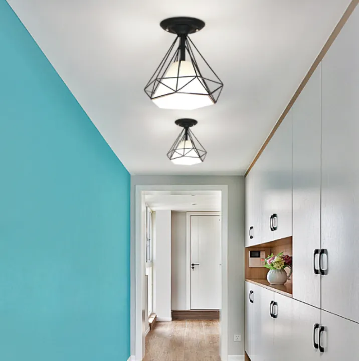 Angelila LED Ceiling Light Surface Mounted LED Down Ceiling Lamp + E27