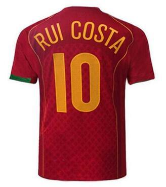 2004 Figo Ruicosta Debut Retro Football Shirt Available In Stock Customization