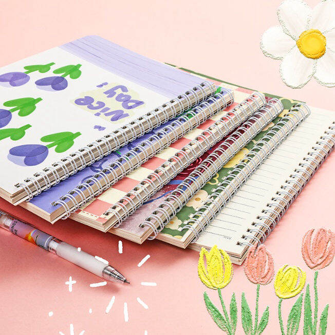 Notebook A5 with Many Design / Buku Spiral A5 dengan berbagai macam