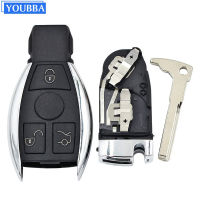 YOUBBA Smart Car Key Replacement Case For Benz A C E R S CL GL SL CLK SLK Old Type With Battery Holder Remote Control