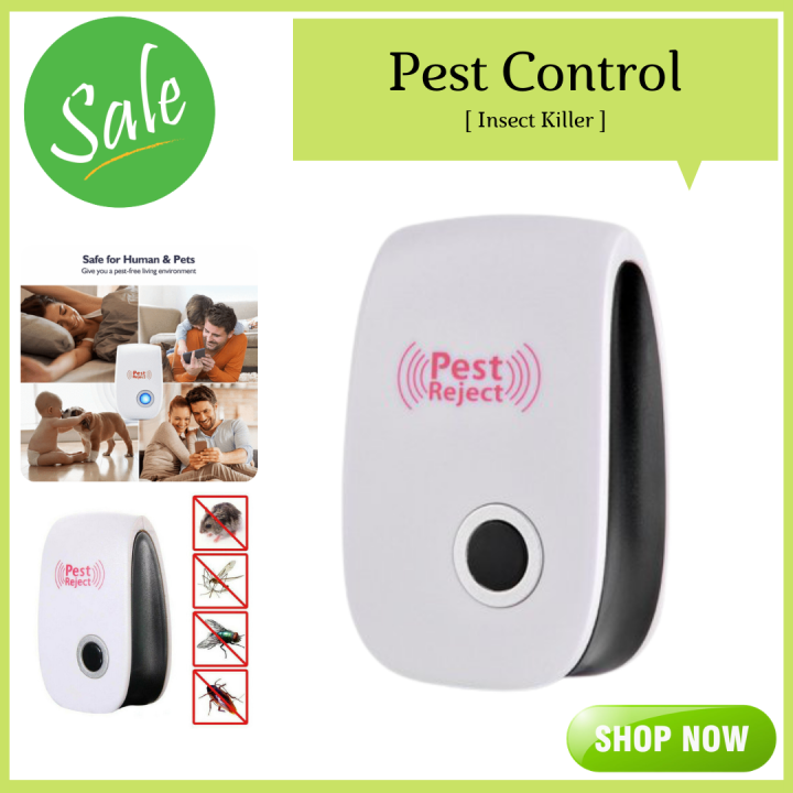 Original Ultrasonic Pest Repeller Electronic Pest Control Plugin