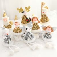 ；‘。、’ Christmas Angel Doll Ornaments Merry Christmas Decorations For Home 2023 Christmas Tree Decor Navidad Xmas Gifts New Year 2024