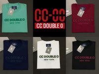 ?ลายใหม่-ชนช๊อป เสื้อยืดงานปัก-งานป้าย CC-OO Cotton 100% (S M L XL)