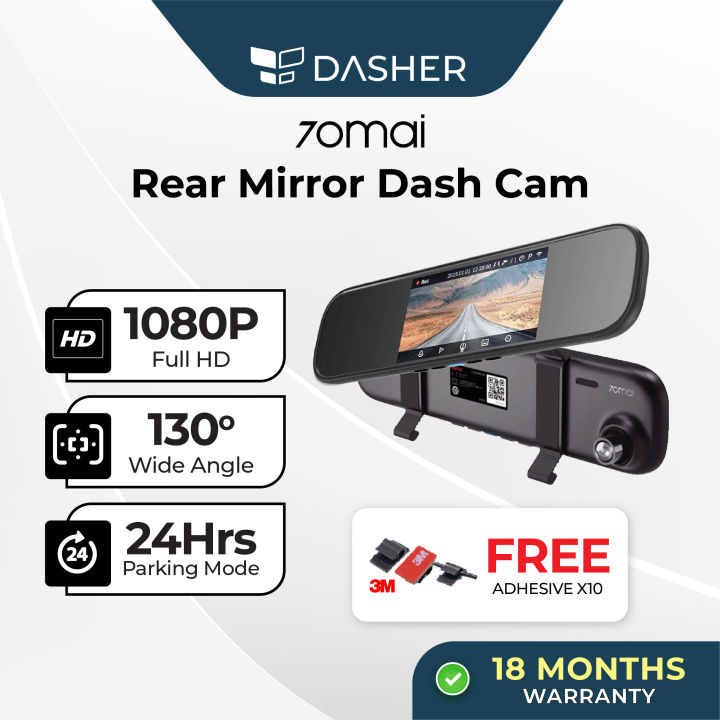 Xiaomi 70mai D07 Rearview Dash Cam Wide