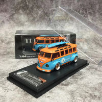 BSC 1:64 T1 Bus Alloy Die-Cast Vehicle Bus Model Car Collection- Gulf Verson