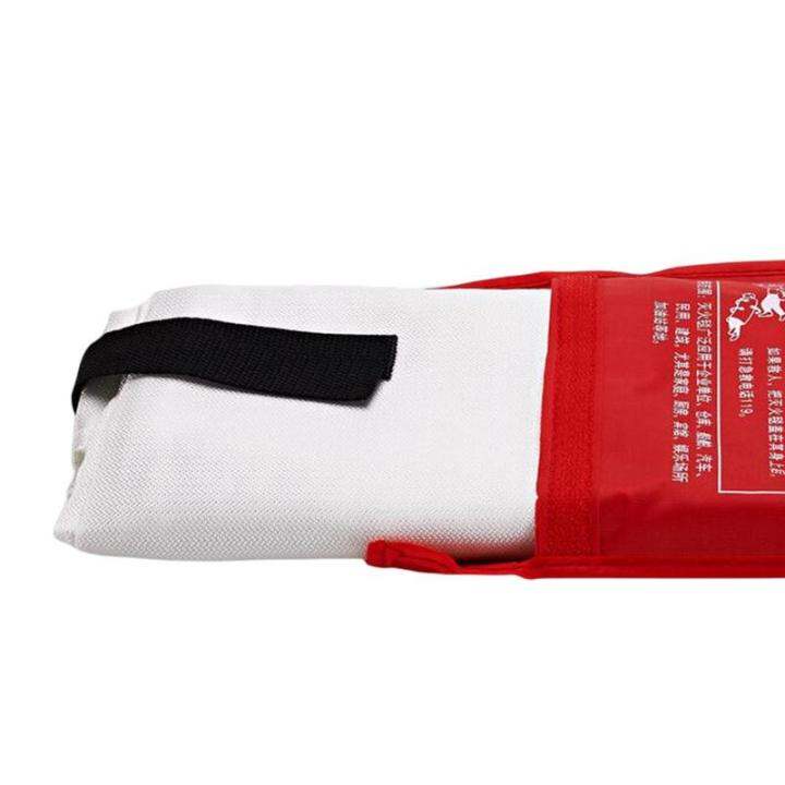 1M /1.5M Safety Fire Blanket Fiberglass Extinguishers Tent Boat