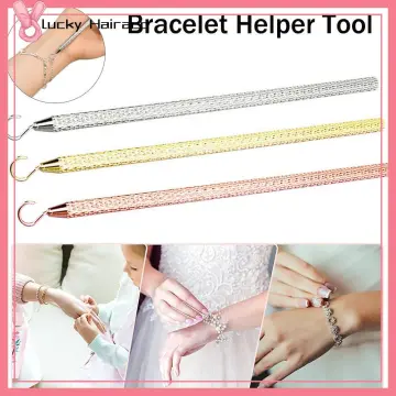 Bracelet Assist Clip Jewelry Tool Assistant Fastening and Hooking Equipment  for Head Chains, Watches and Jewelry