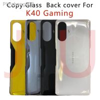 New For Xiaomi Redmi K40 Gaming Battery Cover Rear Door Housing For Redmi K40 Game Edition K40 Back Case Replacement