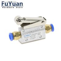 ✆ MOV-02 MOV-321 PT 1/8 quot;Female Thread 3 Position 2 Way Pneumatic Mechanical Valve Pneumatic Reversing Valve Hand Manual Valves