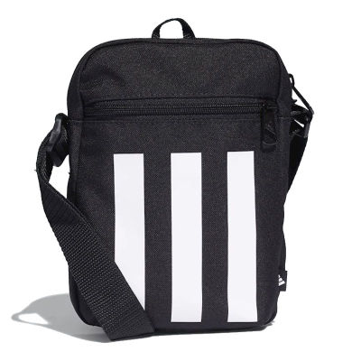 Adidas กระเป๋าสะพายไหล่ Adidas Essentials 3-Stripes GN1928 (Black / White) สินค้าลิขสิทธิ์แท้