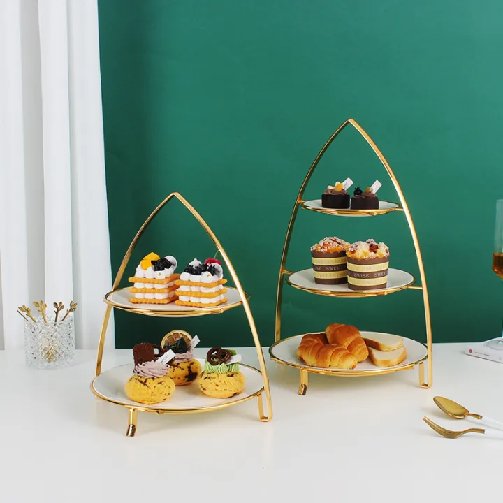 24 Kitchen 2 tier and 3 tier Gold Colored Cake Stand Lazada PH