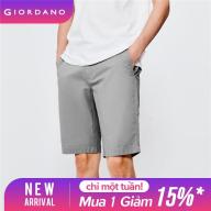GIORDANO Men Shorts Contrast Color Strap Mid Low Rise Casual Shorts Half thumbnail