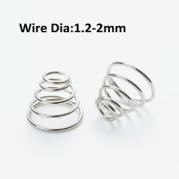 ❀✱☑ Conical Compression Springs Tower Spring 304 Stainless Steel Taper Pressure Spring Wire Diameter 1.2mm 1.4mm 1.5mm 1.8mm 2mm