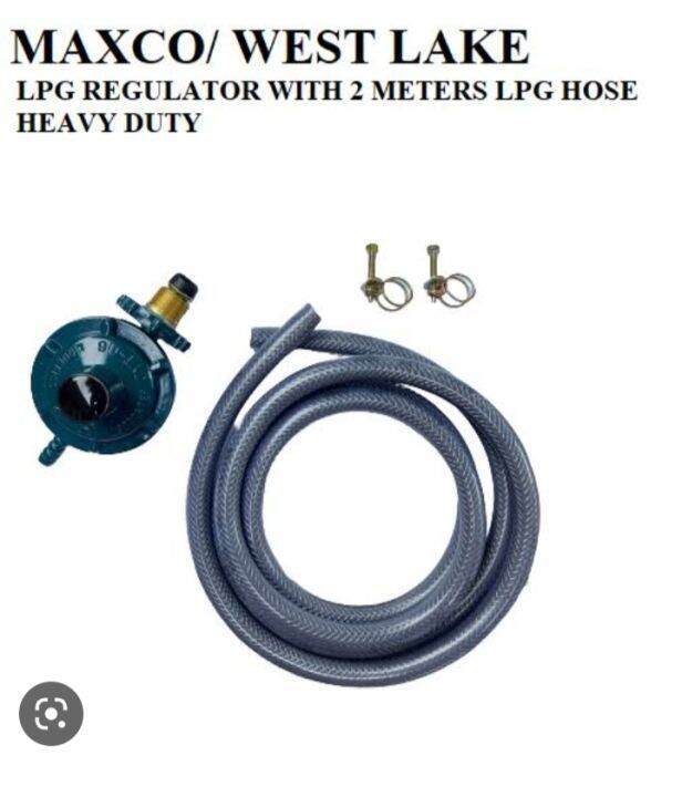 LPG GAS REGULATOR W/ LPG HOSE METERS Lazada PH