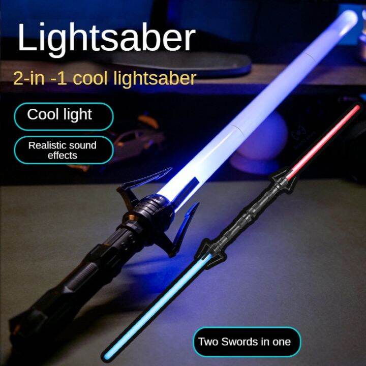 lightsaber-80ซม-เลเซอร์-rgb-ดาบของเล่นไลท์เซเบอร์7สีเปลี่ยนได้ของเล่นเด็ก-telescopic-force-foc-บลาสเตอร์ของเล่นดาบเจไดของขวัญสำหรับเด็กผู้ชาย