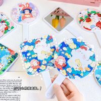 [COD] Cartoon cute handle mirror comb creative hand-held makeup student portable net red dormitory