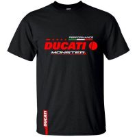 เสื้อยืดแฟชั่น Ducati Monster เสื้อขี่จักรยานยนต์เสื้อยืดแรงบันดาลใจเสื้อยืดแขนสั้นสปอร์ตไซส์ใหญ่พิเศษเสื้อยืดผู้ชายคลาสสิกของขวัญวันเกิดสุดเจ๋ง