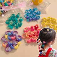 【CW】 1Set Children Elastic Hair Bands for Kids Color Scrunchies Rope Baby Accessories