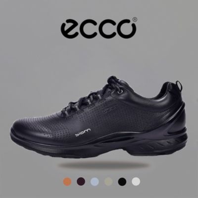 ECCO Mens shoes trendy casual shoes versatile leather sneakers 837514