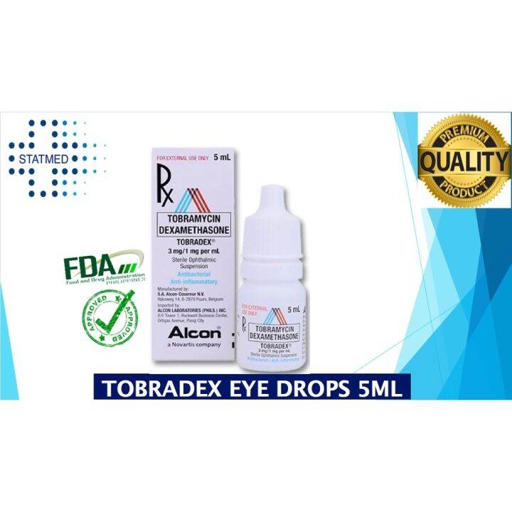 Factory direct sales Tob.ra.dex Tobramycin + Dexamethasone Eye Drops