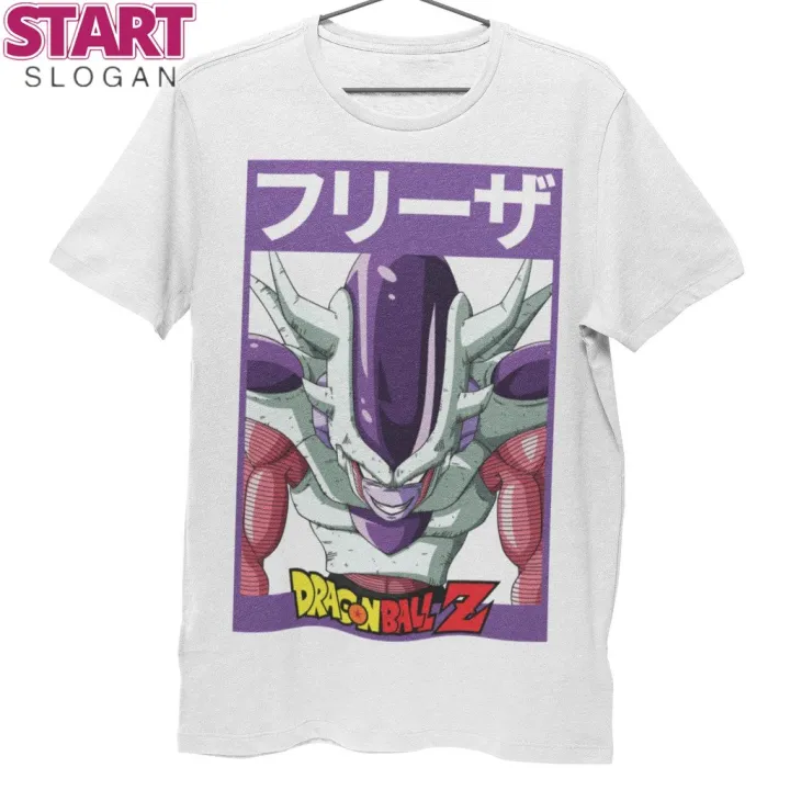 Start เสื้อผ้าผู้ชาย เสื้อยืดถูกๆ เสื้อยืด Unisex รุ่น ฟรีสเซอร์ Frieza ดราก้อนบอลแซด Dragon