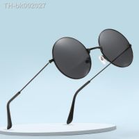 ♗◇﹉ Popular Fishing Leisure Round Metal Men Sunglasses Retro Vintage Sunglasses for Men Women 2022 Fashion Eyewear Sun Glasses UV400