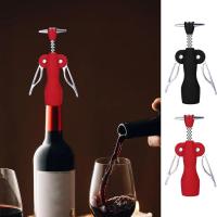 Cork Screws for Wine Bottles Stylish Manual Corkscrew with Aesthetical Wings Kitchen Utensils Wine Cork Screws for Winery Home Bar Dining Room Banquets serviceable