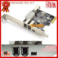 ✨✨#BEST SELLER PCI Express x1 PCI-E FireWire 1394 IEEE1394 For Computer ##ที่ชาร์จ หูฟัง เคส Airpodss ลำโพง Wireless Bluetooth คอมพิวเตอร์ โทรศัพท์ USB ปลั๊ก เมาท์ HDMI สายคอมพิวเตอร์