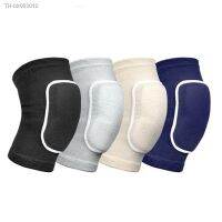 ◆ 2pcs Thickened Sponge Knee Brace Sports Kneepad Elastic Compression Leg Sleeve Dancing Workout Yoga Fitness Non-slip Knee Pads