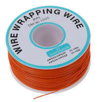 Pcb Solder Orange ยืดหยุ่น0.5มม. ด้านนอก Dia 30awg Wire Wrap 1000ft