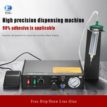 Cheap 983A 220V Automatic Glue Dispenser Machine Professional Precise  Dispensing Controller Glue Machine